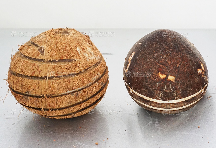 coconut shelling machine