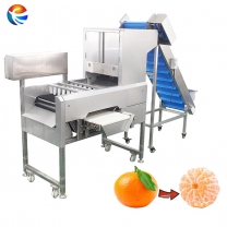 Automatic citrus tangerine peeling peeler machine