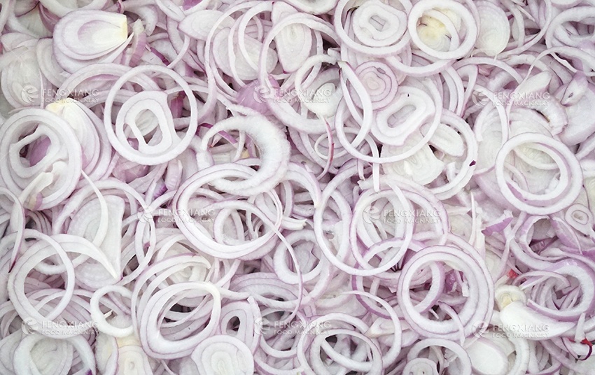 onion ring cutting