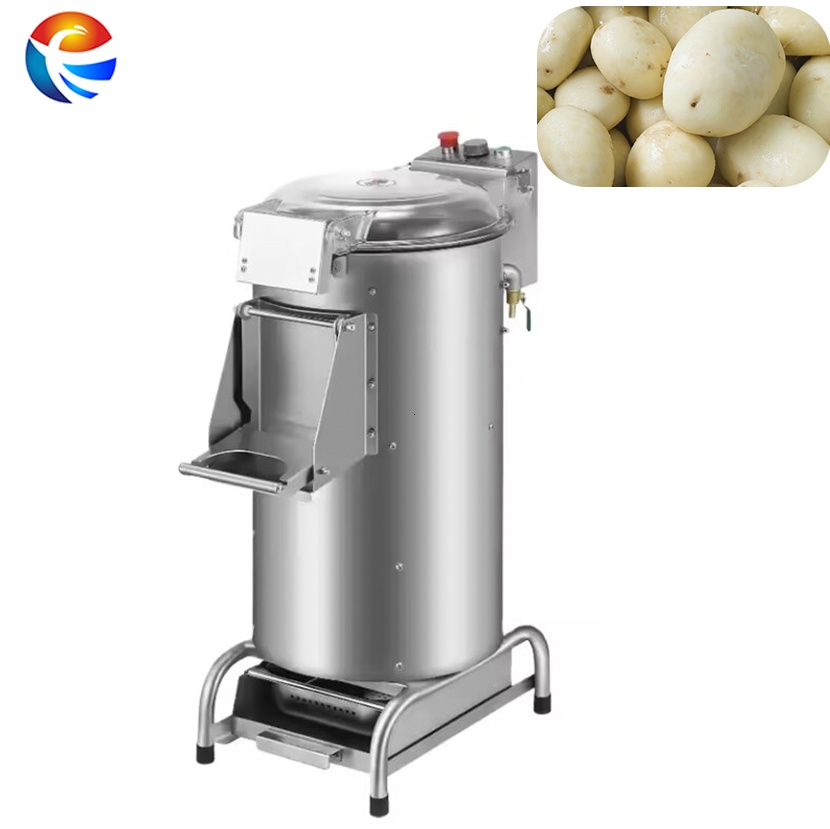 potato washing peeling machine