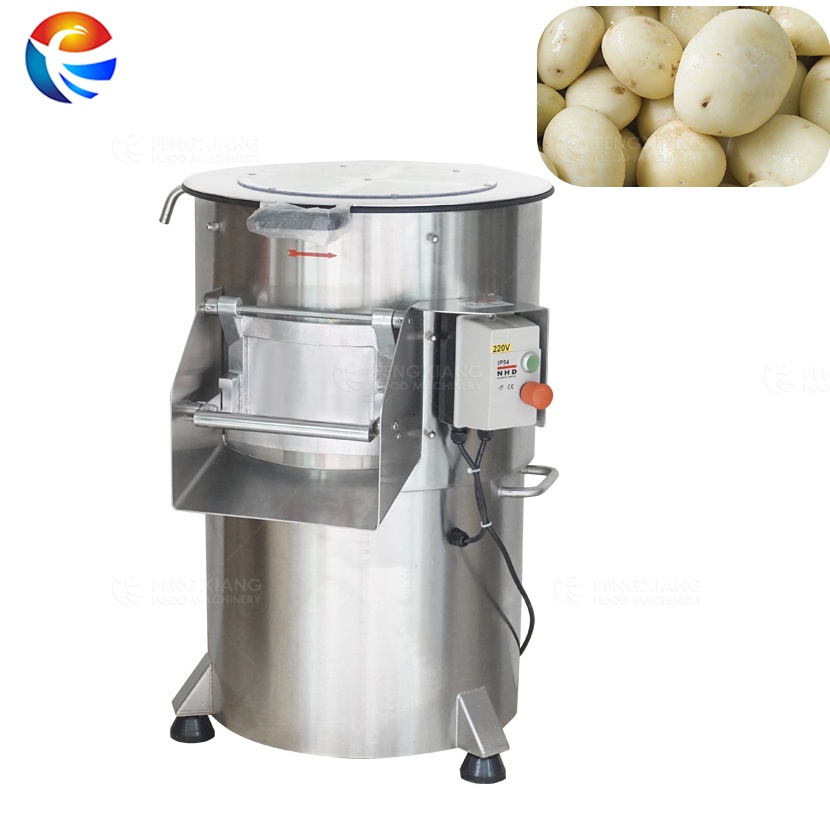 potato washing peeling machine