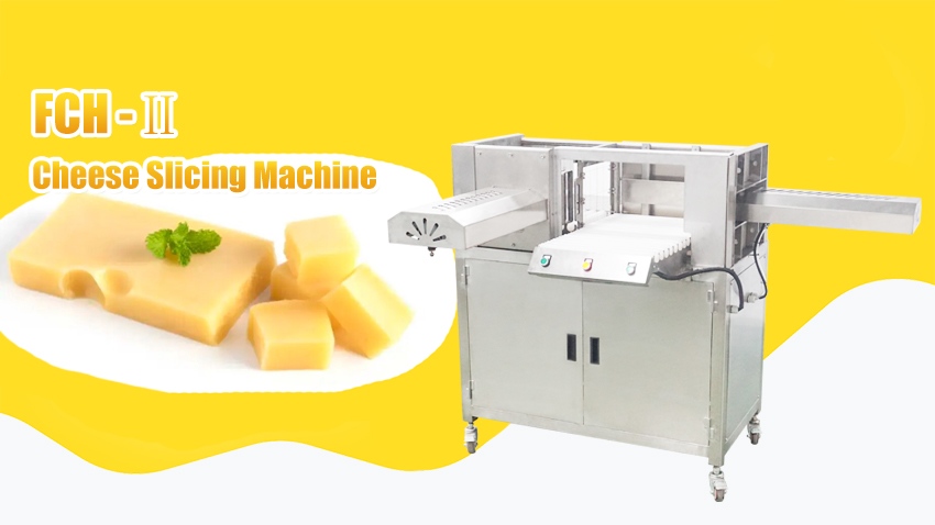 cheese slicing cutting machine