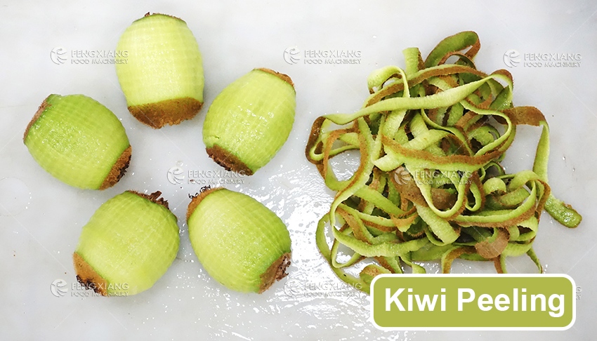 kiwi peeling